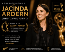 Prime Minister Wins Emmy for Showcasing Jacinda Ardern’s Leadership and Abrupt Departure from Office